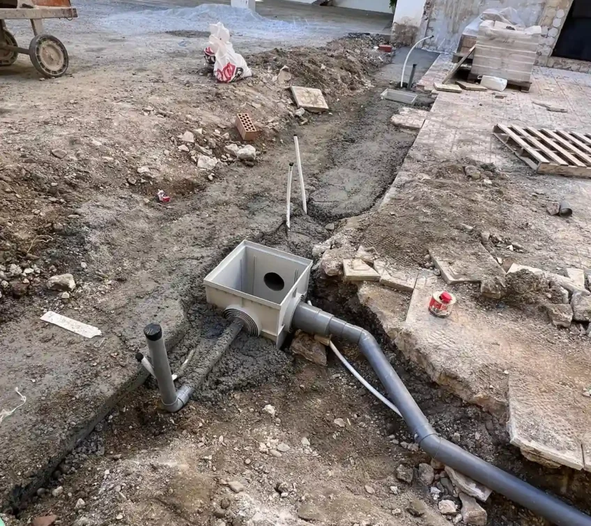 Reforma de Piscina Comunitaria en la Herradura - Construcción de las caja de agua de la Depuradora