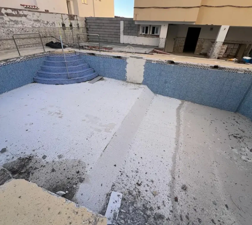 Reforma de Piscina Comunitaria en la Herradura - Desarrollo de los Trabajos I