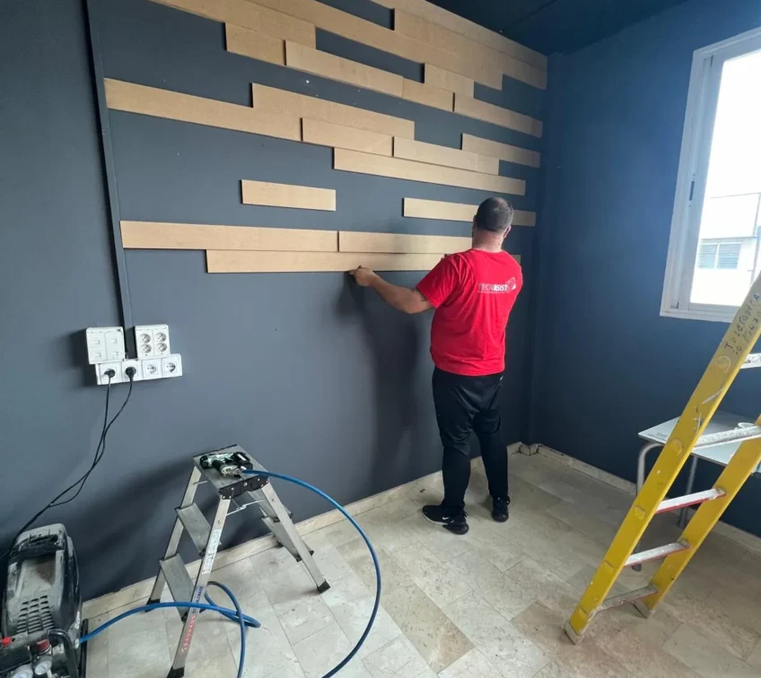 TECNIASIST - Reforma de la Sala de Eventos de Asic Miner Group - Proceso de Trabajo